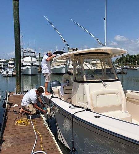 Charleston Boat Detailing - Monthly Maintenance